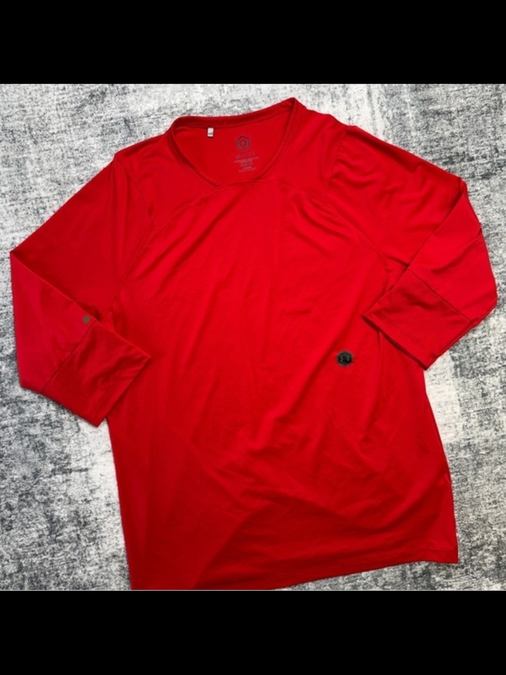 Under Armour Rush Red Shirt L